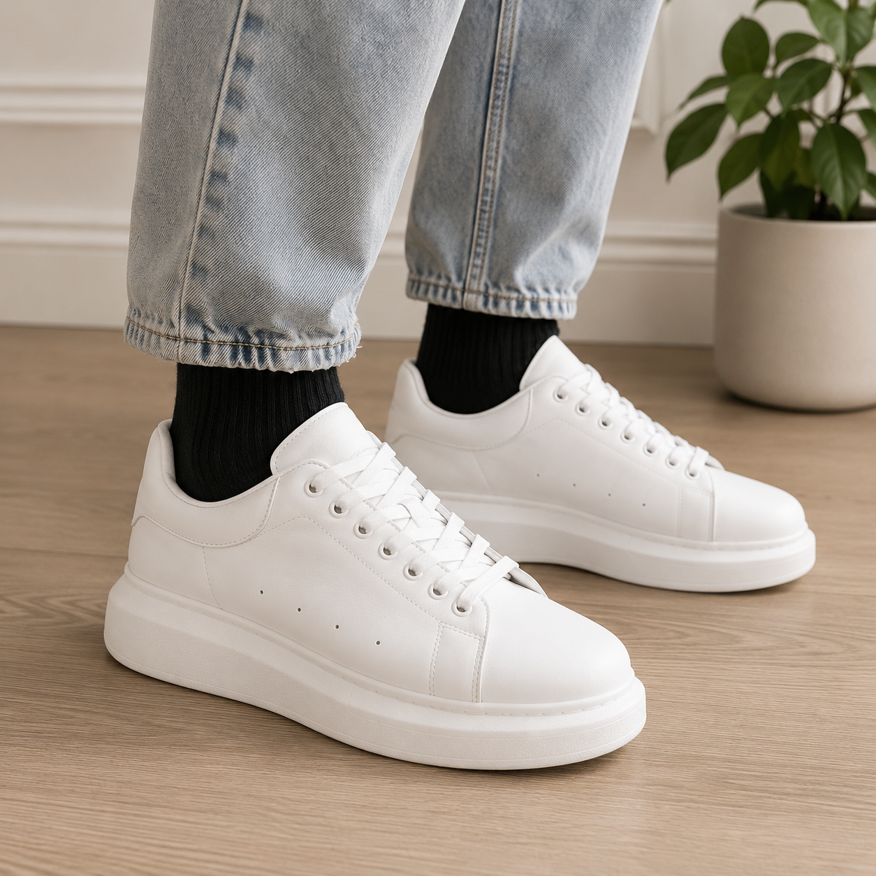 Urban Elevate – Zapatillas Premium de Suela Gruesa