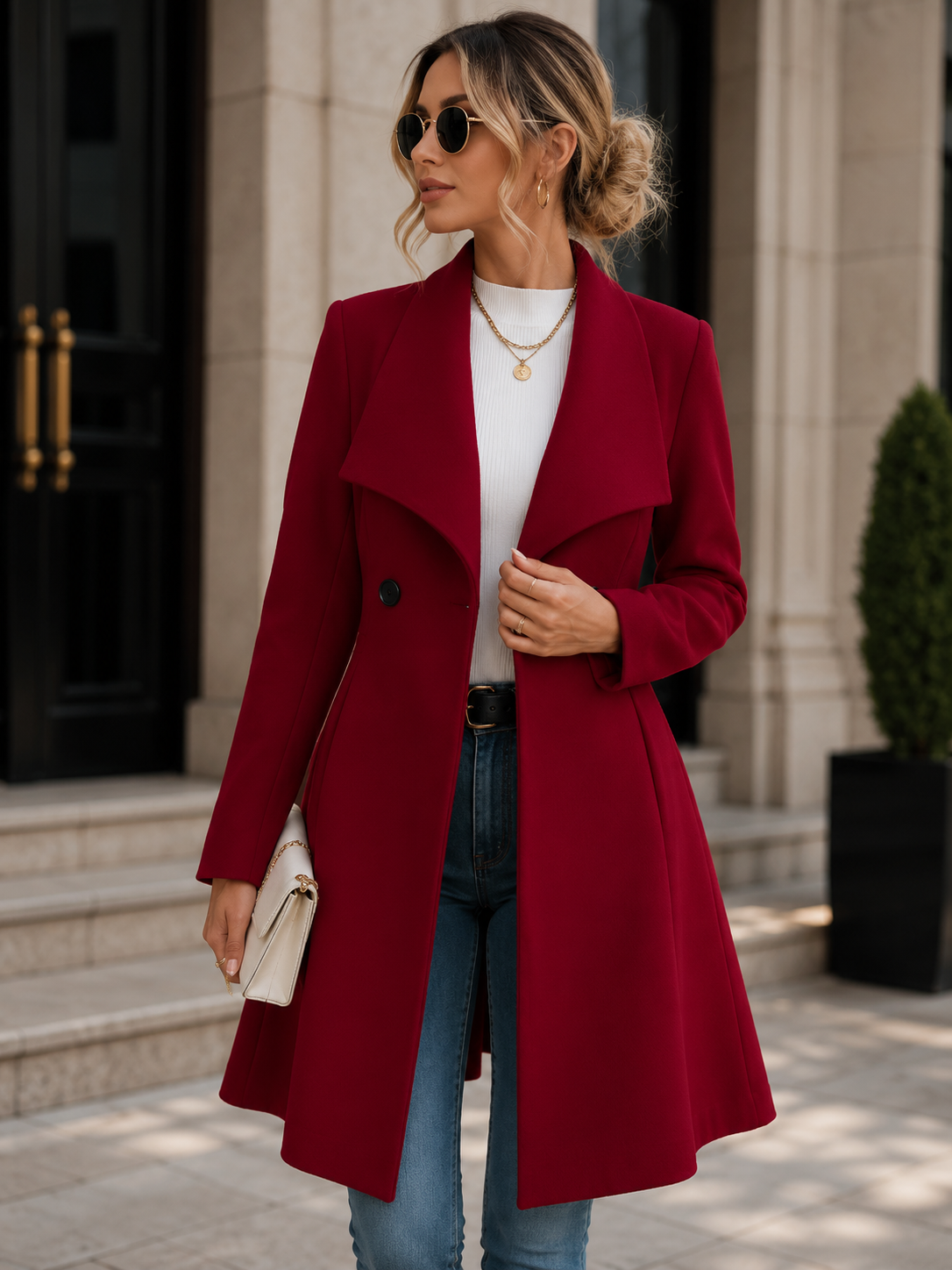 ✨ Abrigo Largo  Elegance – Sofisticación que Destaca en Cada Paso