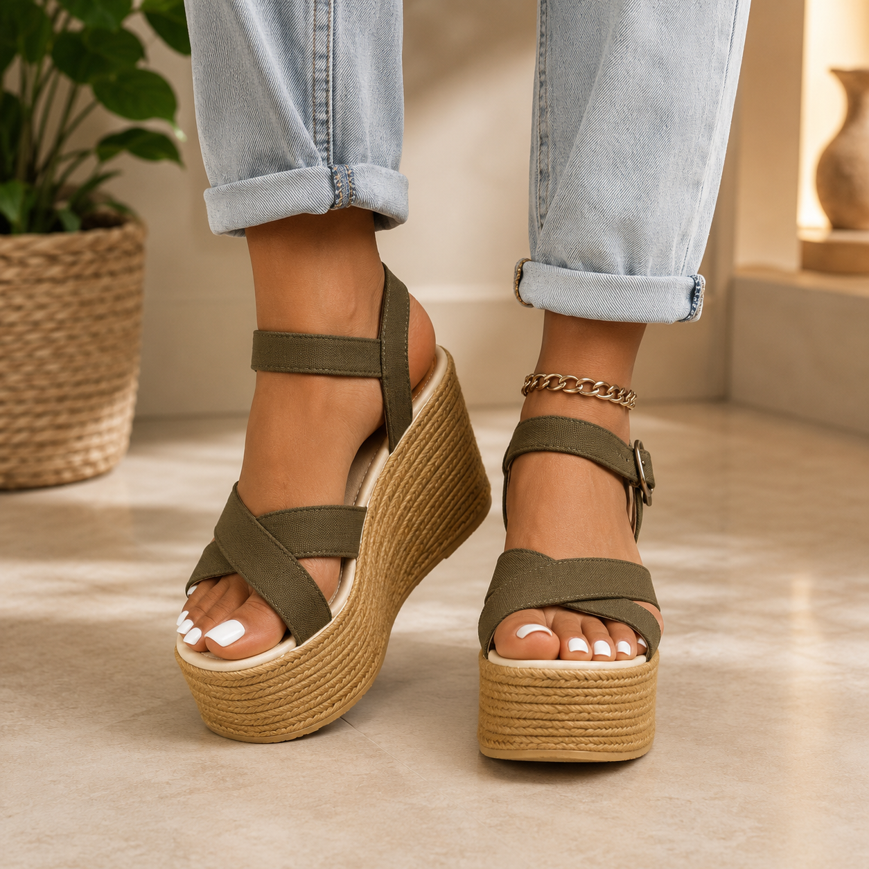 ✨ Sandalias de Cuña Premium | Elegancia y Comodidad para Mujer