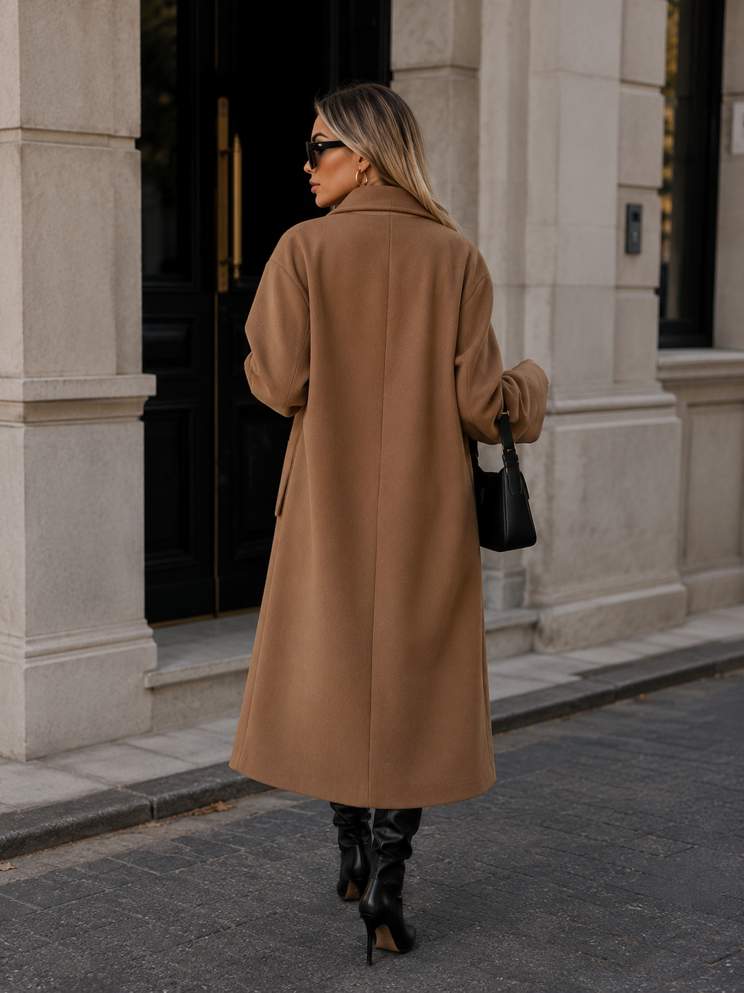 ✨ Paris Chic  | Abrigo Largo Elegante para Mujer