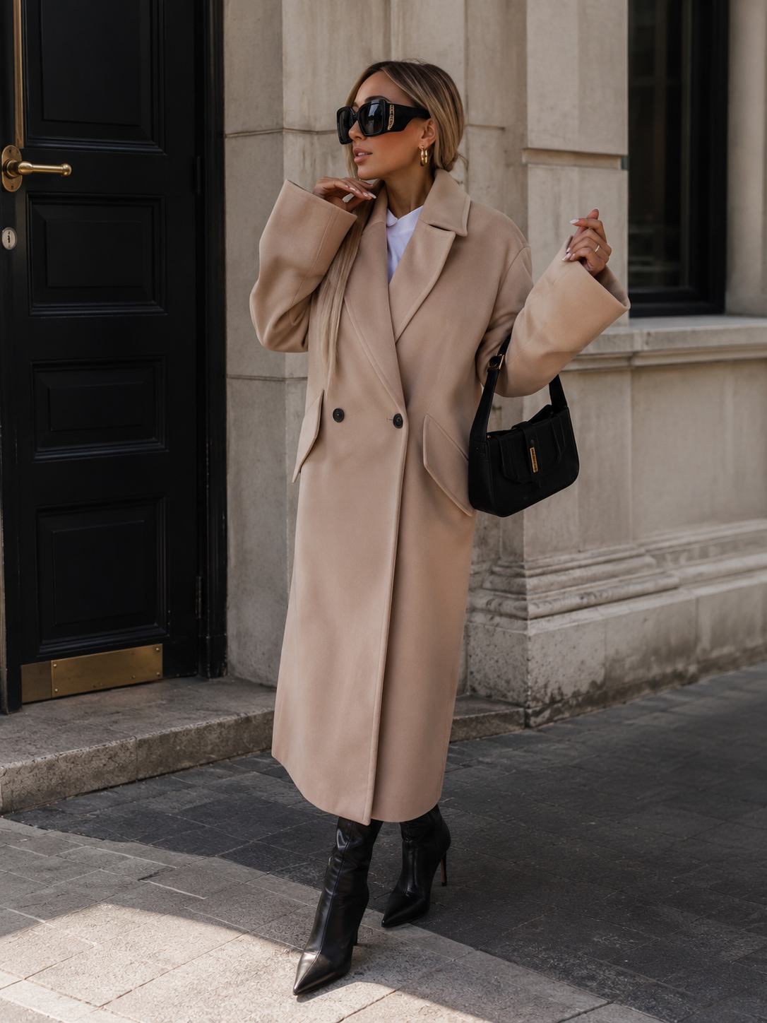 ✨ Paris Chic  | Abrigo Largo Elegante para Mujer