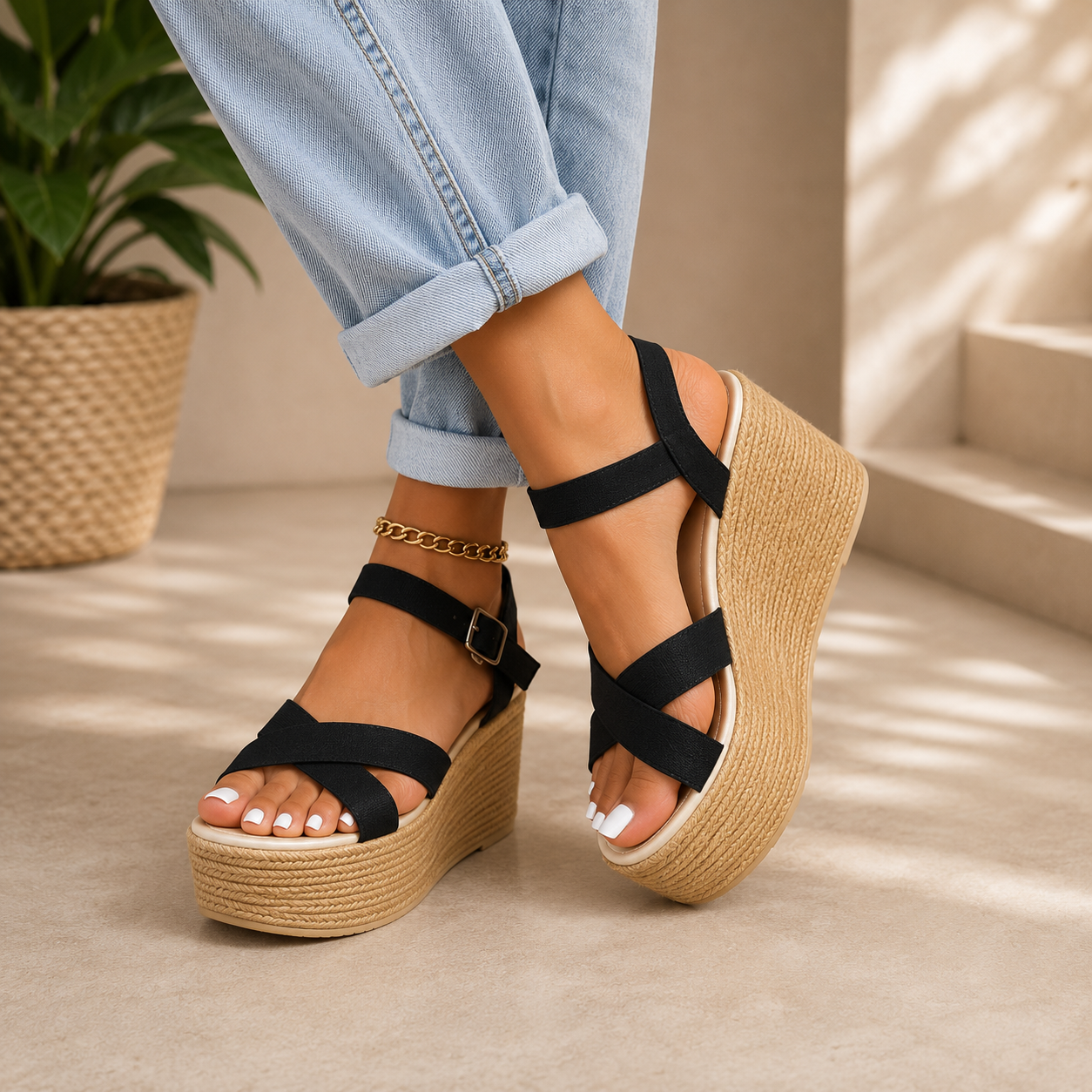 ✨ Sandalias de Cuña Premium | Elegancia y Comodidad para Mujer