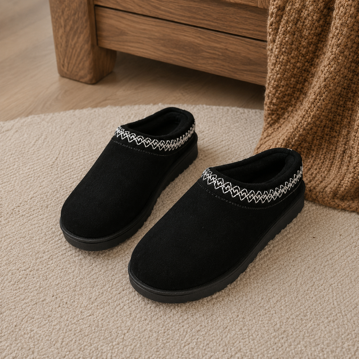 Cozy Elegance | Zapatillas Premium de Invierno